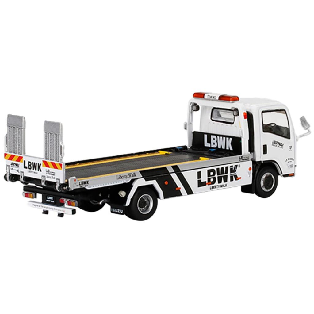 MINI GT Isuzu N Series Vehicle Loader LBWK White Finished Product 1/64 (ELF) (Right-Hand Drive) MGT00356-R