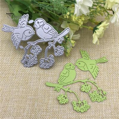Paukščių pjaustymo formelės DIY scrapbookingui, įspaudžiamas popierius, kortelės, albumas, rankdarbių trafaretas, forma