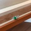Delicate personality style, cultivate gemstone adjustable ring, fashion niche design sense, light luxury, give girlfriend holiday gifts