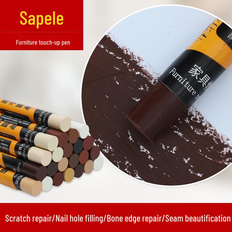 

Набор для ремонта мебели: Мелки и ретуширующие карандаши для царапин на дереве и отверстий от гвоздей | Бесплатная доставка