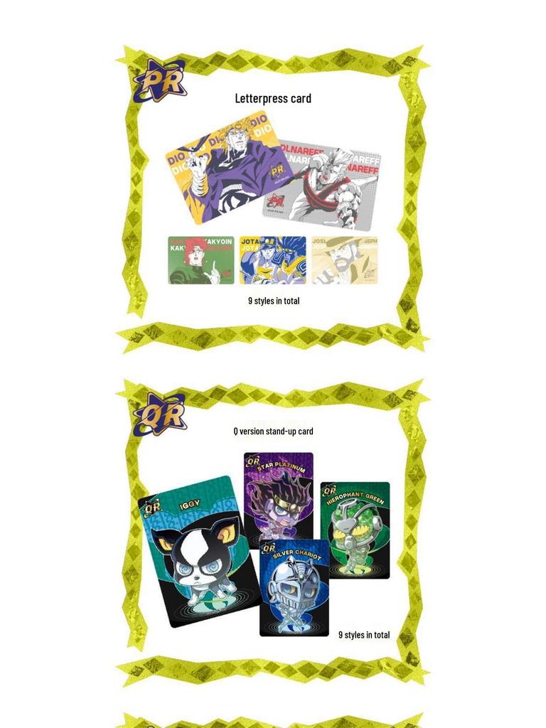 Jojo's Bizarre Adventure: Stardust Crusaders Series 1 V10 Collectible Card Official Merchandise