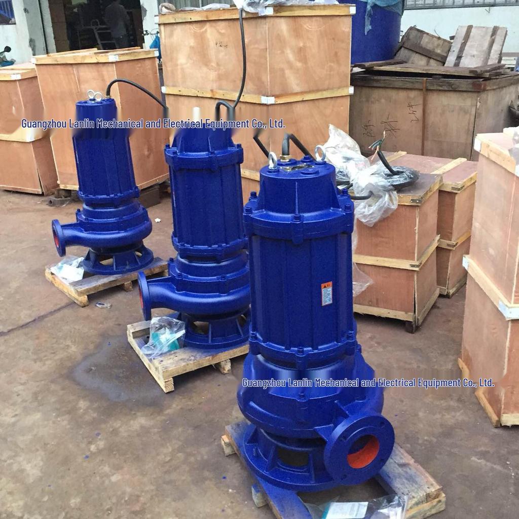 100WQ100-30 15kW Submersible Electric Pump for Sewage & Sludge