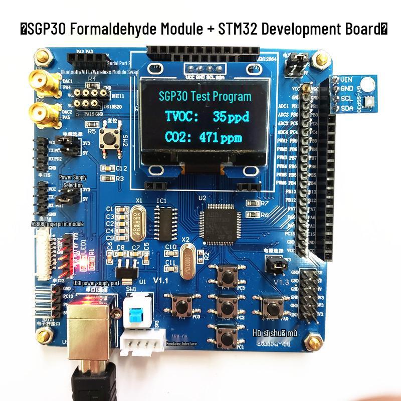SGP30 Air Quality Sensor Module for TVOC & CO2 Measurement