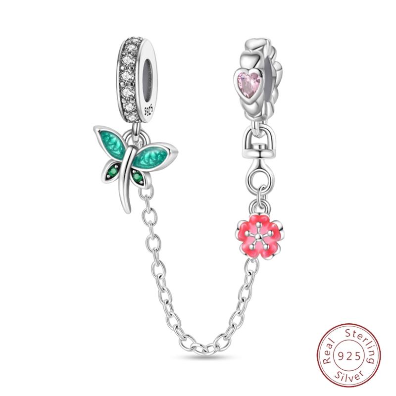 Sweety Copper Cake Poodle Crown Flowers Lover Luminous Charms Beads Fit 3Mm Bracelets Diy Fine Jewelry Making