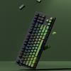 Gradient Matcha Side Printed Keycaps PBT Double Shot Shine Through Keycaps OEM Profile 135 Keys for MX Switches Gaming Keyboards