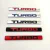 New 3D Metal Turbo Logo Car Rear Trunk Emblem Badge Sticker Accessories For Hot Volkswagen Ford Nissan Toyota Honda Volvo Opel