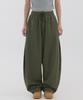 PIANER [2 Pack] Linen-Like Side Pleated Balloon Pants (3 Colors) (Type A)