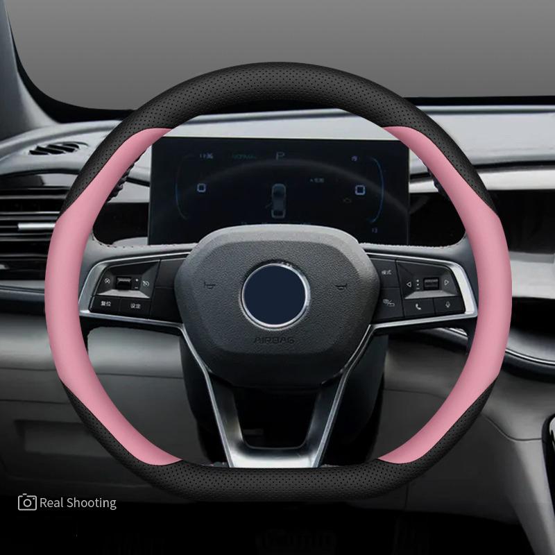 Auto Car Steering Wheel Cover Wrap For BYD Qin Plus Dmi EV 2026 2026 2026  2026 Ultra Thin Anti-slip Sweat Proof Steering-Wheel