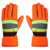 Reflective Work Protective Gloves Touchscreen Winter Warm Gloves  Commuting