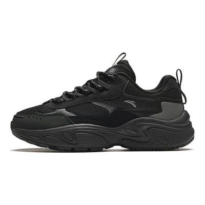 Starry Mesh Trendy Casual Shock Absorbing Breathable Low Top Dad Shoes Women Sneaker Black 922348837-6