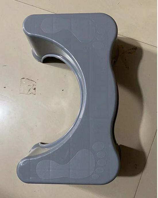 Plastic Anti-slip Footstool for Children & Elderly - Bathroom Squat Toilet Aid