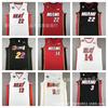 Tricou de baschet Miami Heat Bărbați Femei Bumbac Uniformă de Echipă Cu Numerele Herro Butler Ado Wade