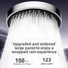Soffione Doccia ad Alta Pressione con Pannello Grande da 15CM con Filtro 3 Modalità Ugello Spray a Flusso Ampio Doccia a Pioggia Rubinetto Accessori Bagno