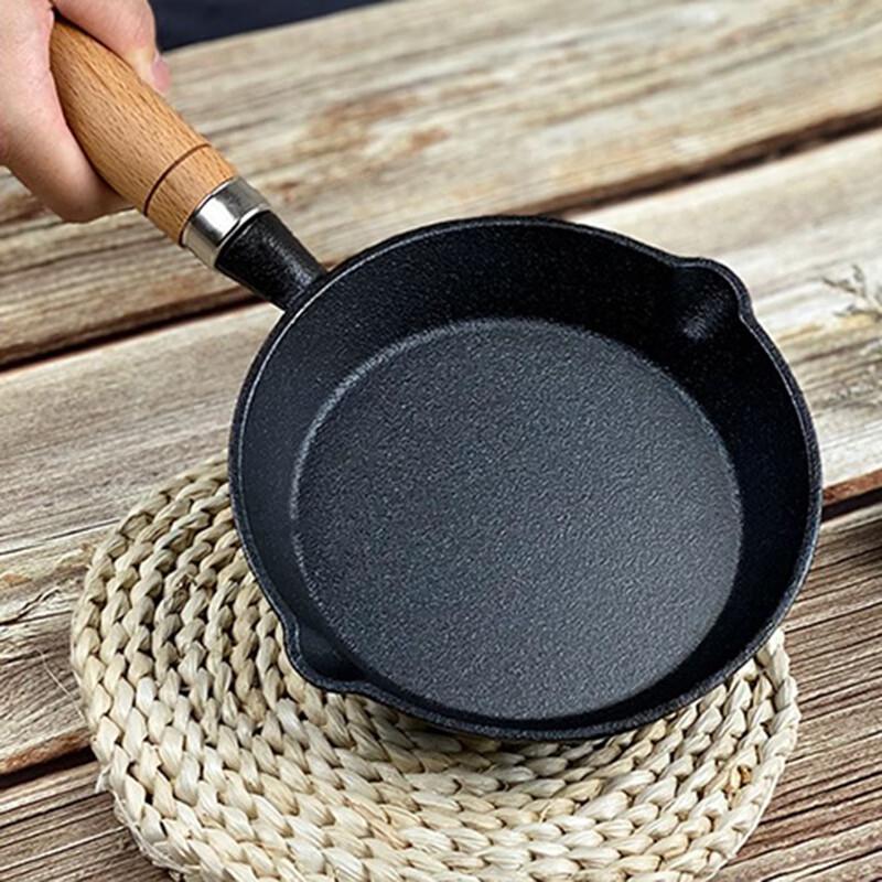 ZISIZ Mini Cast Iron Frying Pan