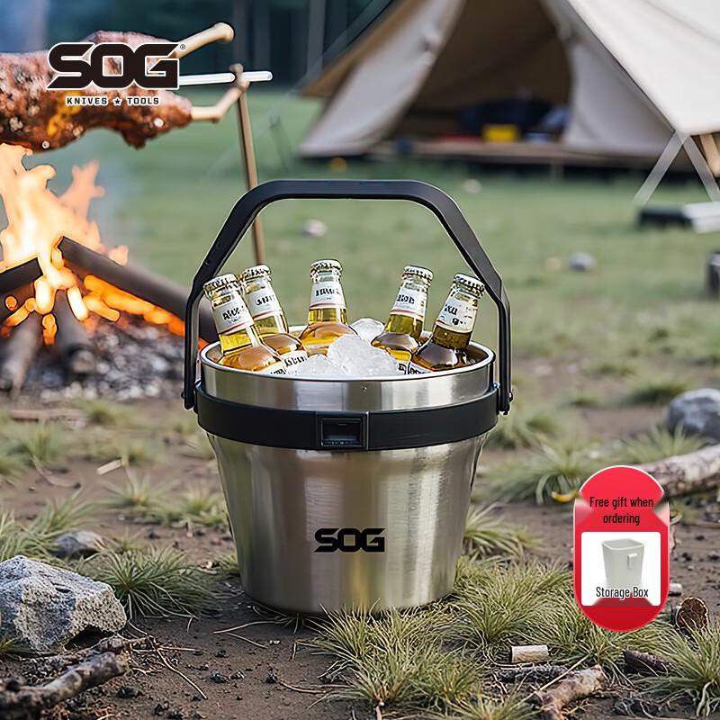 SOG Portable Insulated Ice Bucket