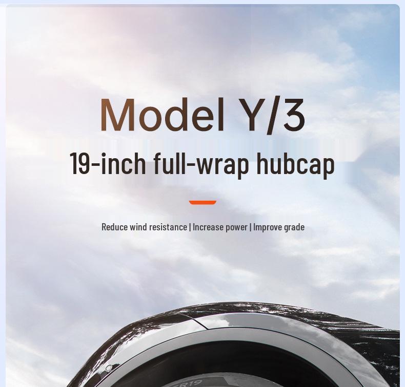 New Star Blade 19-inch Wheel Cover for Tesla Model Y/3