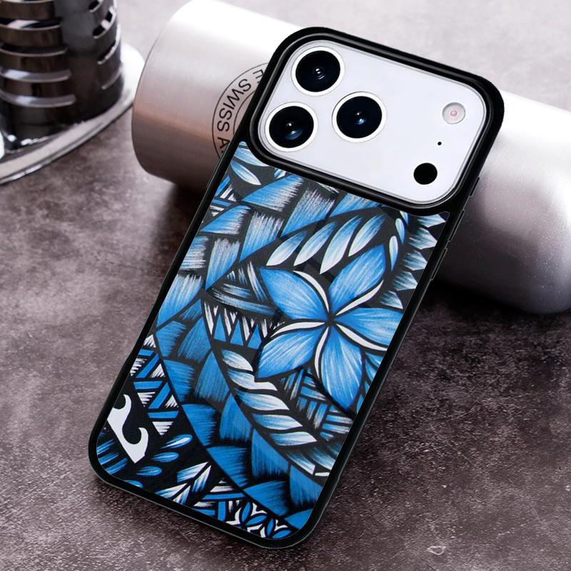 Maori Tribal Samoan Polynesian Soft Phone Case for iPhone 17 16 15 Pro Max Air 14 13 12 11 Plus Shockproof Capa Cover