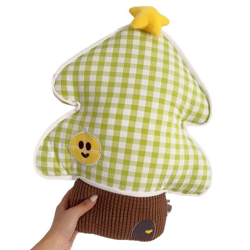 Cartoon Dopamine House Pillows With Embroidered Fabric For Kids Room Decor