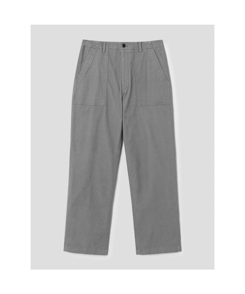 SHIFT.G Semi Wide Twill Fatigue Pants Light Gray