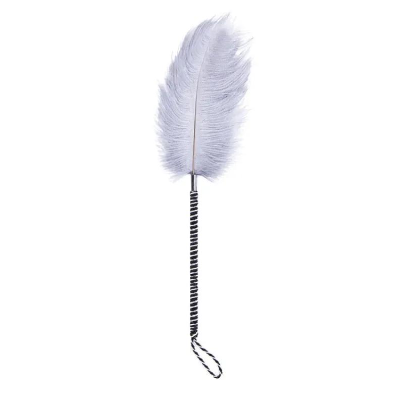Flirting clitoris Tickle feather Erotic Whip Spanking Adult Sex toys for Women Product Teasering Nipple Erotic Accessory