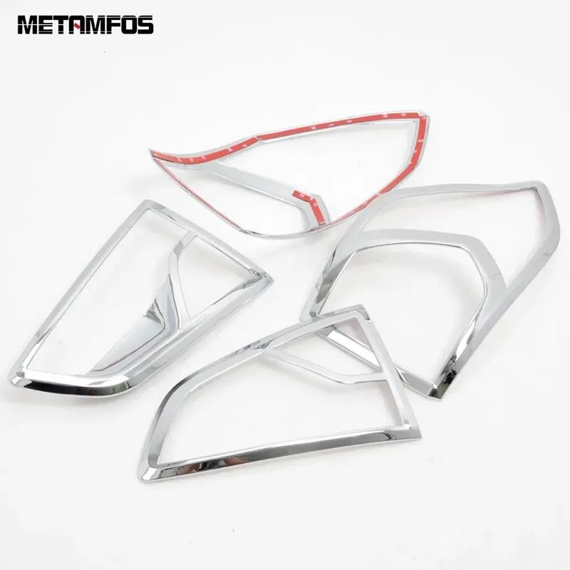 For Ford Ecosport 2013 2014 2015 2016 2017 2018     Chrome Rear Light Lamp Cover Trim Foglamp Bezel Accessories