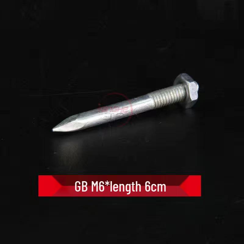 UPVC Drain Pipe Nails: 10MM Galvanized Steel Screw with Clamp for Secure Pipe Installation