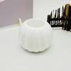 Artificial Pumpkin Flower Container With Foam Insert For Festive Table Arrangements