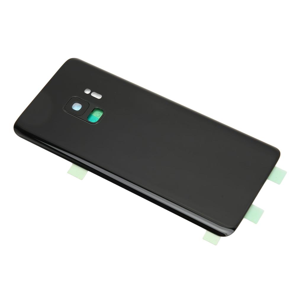 Battery Back Glass Cover Waterproof Rear Door Housing with Pre Installed Camera Lens and Adhesive for Galaxy S9 G960
