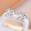 925 Sterling Silver Earrings Stud Butterfly For Women Exquisite Student Girlfriend Jewelry Accessories Wedding Fashion Gift