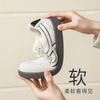 Augustine Red German Training Shoes Autumn Round Head Natal Year Light Sports and Leisure Board Shoes