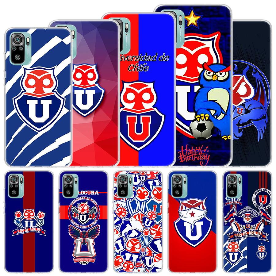 De Chile U-University Logo Soft Case For Xiaomi Redmi Note 14 14S 13 12S 11S 10S 12 11 10 Phone Cover 11T 11E Pro Plus 9 9S Shel