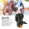 Electric Bike Light Turn Switch, Headlights Horn Turn ON Off Control Switches, 3 in 1 Waterproof ABS Bike Turn Light Switch for Electric Scooter,