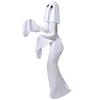 Specter Costume Women Adult Specter Costume White Backless Dress with Mask for Halloween Party Cosplay