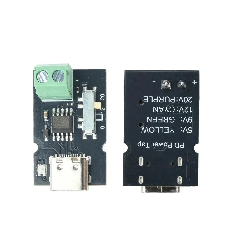Pd Qc Fast Charging Power Extraction Module With Led Indicator For 5V 9V 12V 20V Voltage Switching Electronics Experiment
