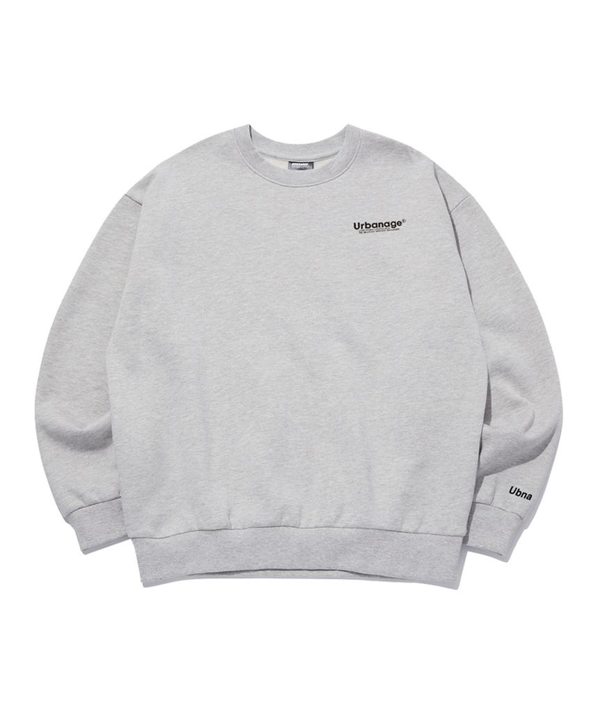[Set] (Select Sweatshirt Or Hoodie) Sensitive Training Setup_Melange Grey