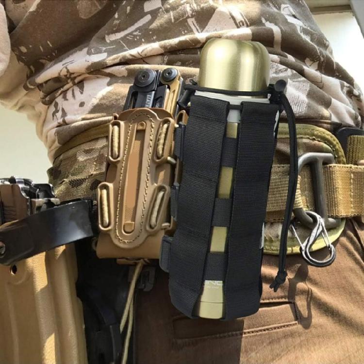 Water Bottle Carriers for Camping Hiking Travelling Belt Water Bottle Holder Bag Tactic Belt Water Bottle Carry Pouches