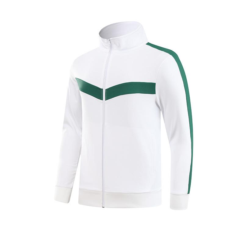 New outdoor running clothes men s and women s same zipper training fitness casual sports jacket S