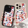 Colorful Strawberry Fruit for iPhone17promax Apple 14 Mobile Phone Case 12/13 Fine Hole 15 Anti-drop Xs