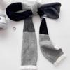Knitted Wool Assorted Colors Scarf Warm Neck Scarves Plush Long Narrow Scarves  Autumn Winter