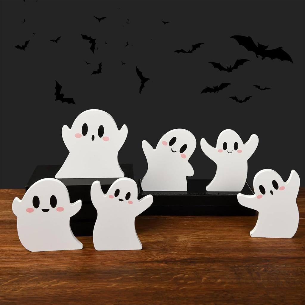 Halloween Creative Cute Tiered Tray Decorated Halloween Tabletop Decorations