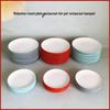 Thickened Two-Tone Melamine Round Serving Plate
