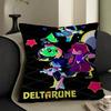 Cartoon Game Deltarune Cushion Cover Inches Farmhouse Decor Home Throw Pillow Covers for Couch Decorations