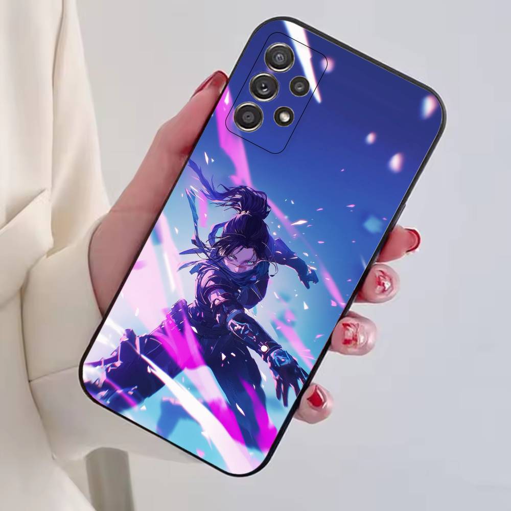 Game A-Apex Legends Phone Case For Samsung S25,S24,S21,S22,S23,S30,Ultra,S20,Plus,Fe,Soft Silicone Black Cover