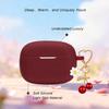 for JBL Vibe Beam 2 / JBL Vibe Beam Case Cover with Cute Cherry Daisy Flower Charm Keychain,Soft Silicone Protective Shock Cover for JBL Vibe 200TWS