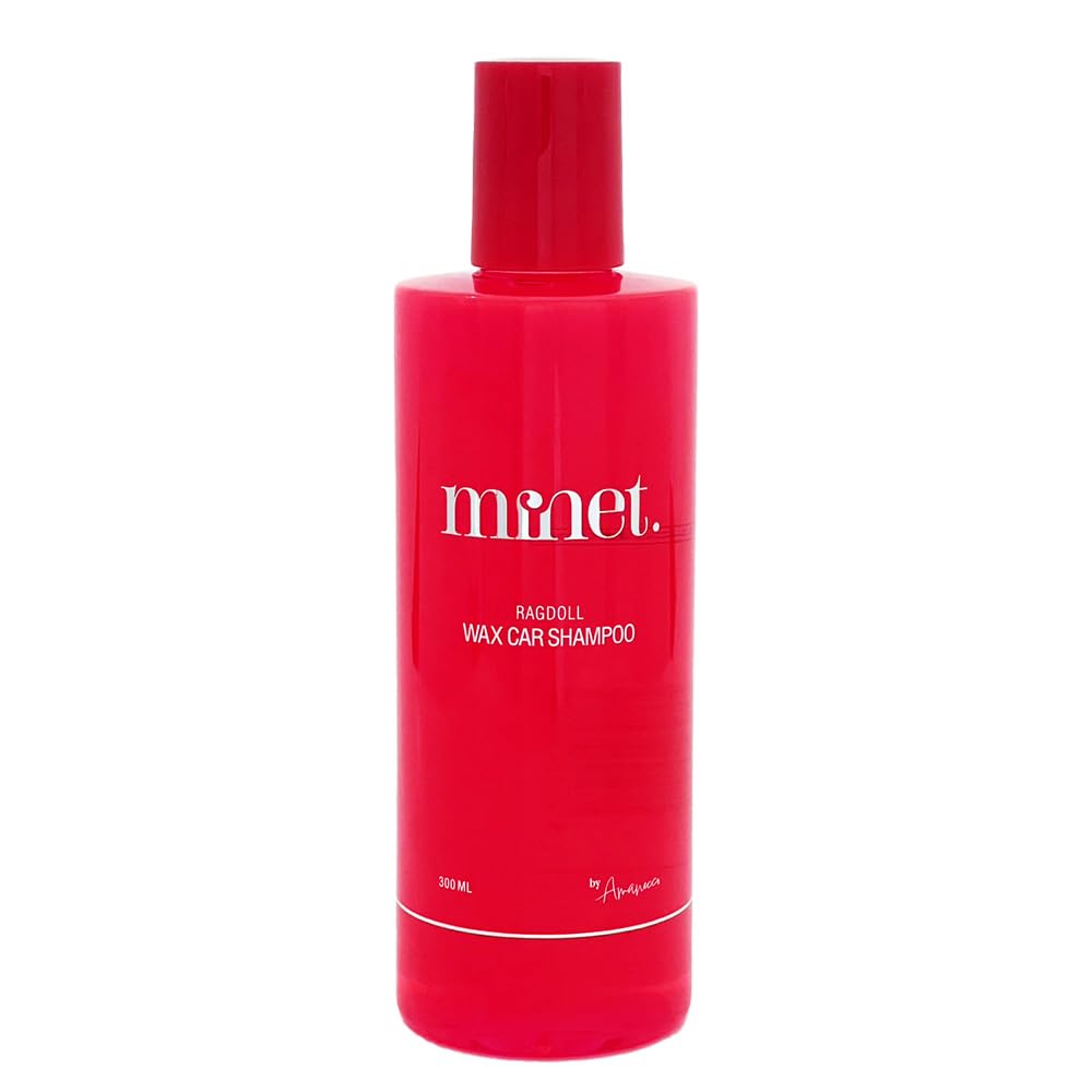 

minet Ragdoll Wax Car a neutral car shampoo that provides three water and a brilliant Peach easy stain and Snow bucket car Amanekko car car wash car
