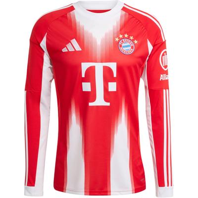 FC Bayern 25/26 Home Jersey Slim Fit Round Neck Fashion Sports Long Sleeve Football Shirt Men Jersey JP3689