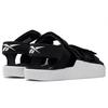 Reebok Sandals Flat Comfortable Beach Sandals Unisex Sandals Black White EF8029
