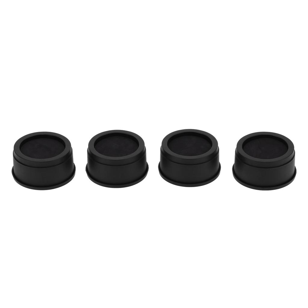 4PCS Round Furniture Feet Mat Rubber Sponge Plastic NonSlip Risers Lifts Height Floor Protector