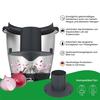 Garlic Grinder Mixer Cover for Thermomix TM5 TM6 Splash Guard Plastic Cover