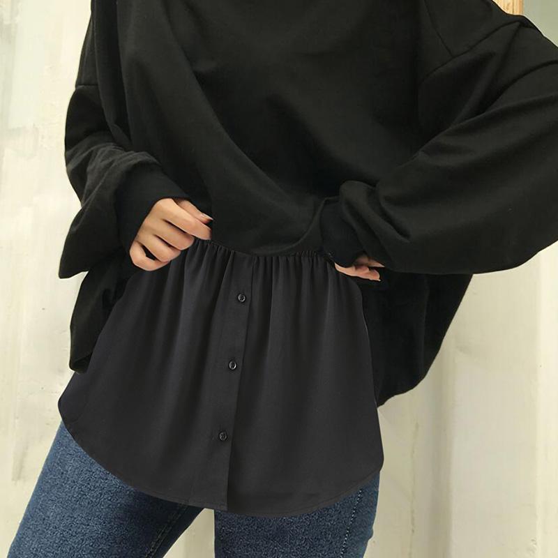 Buy Women Fake Shirt Extender Irregular 
